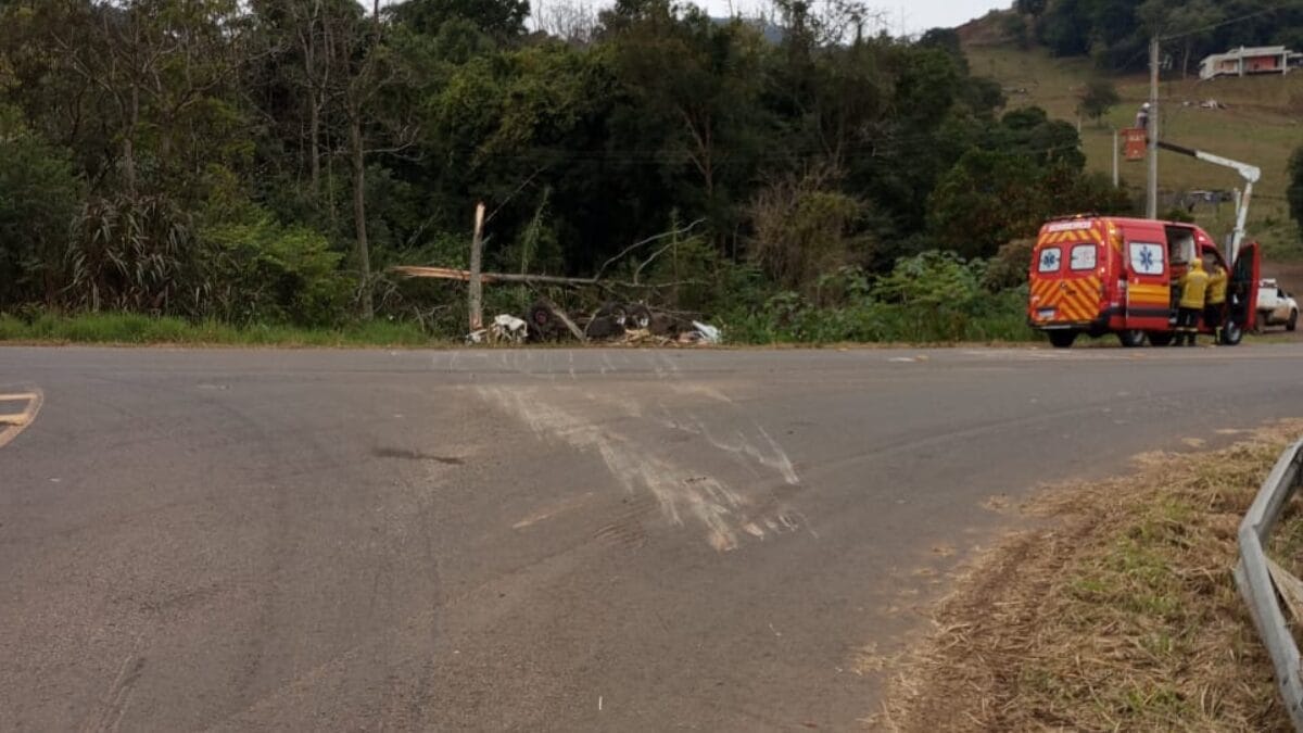 Acidente com morte em Seara