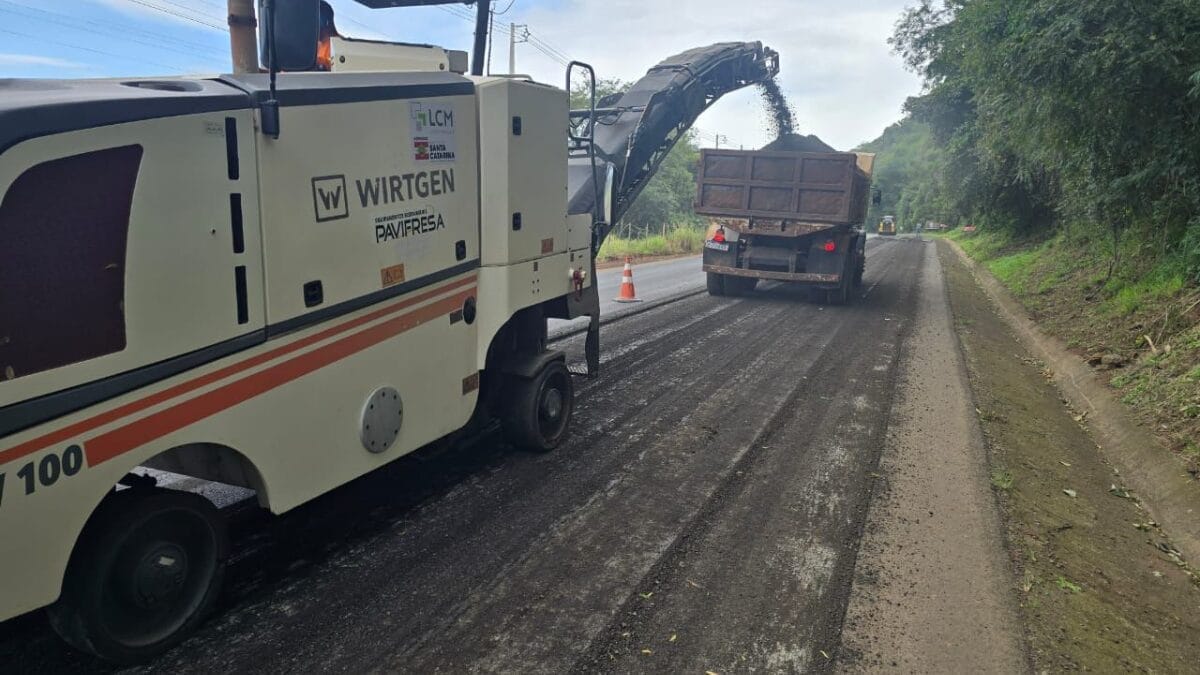 Rodovia recebe tecnologia inédita e muda o mapa do transporte entre SC e Paraná
