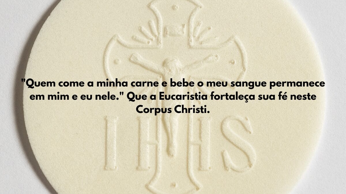 Mensagens religiosas de Corpus Christi
