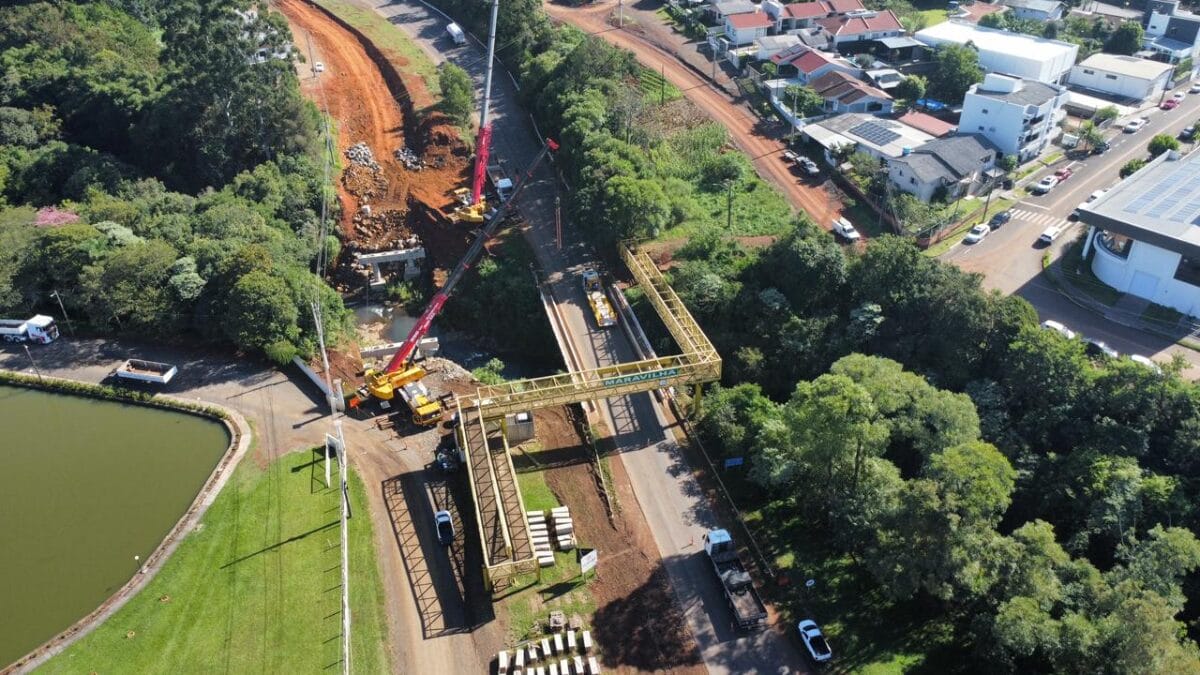 R-163, entre São Miguel do Oeste e Dionísio Cerqueira