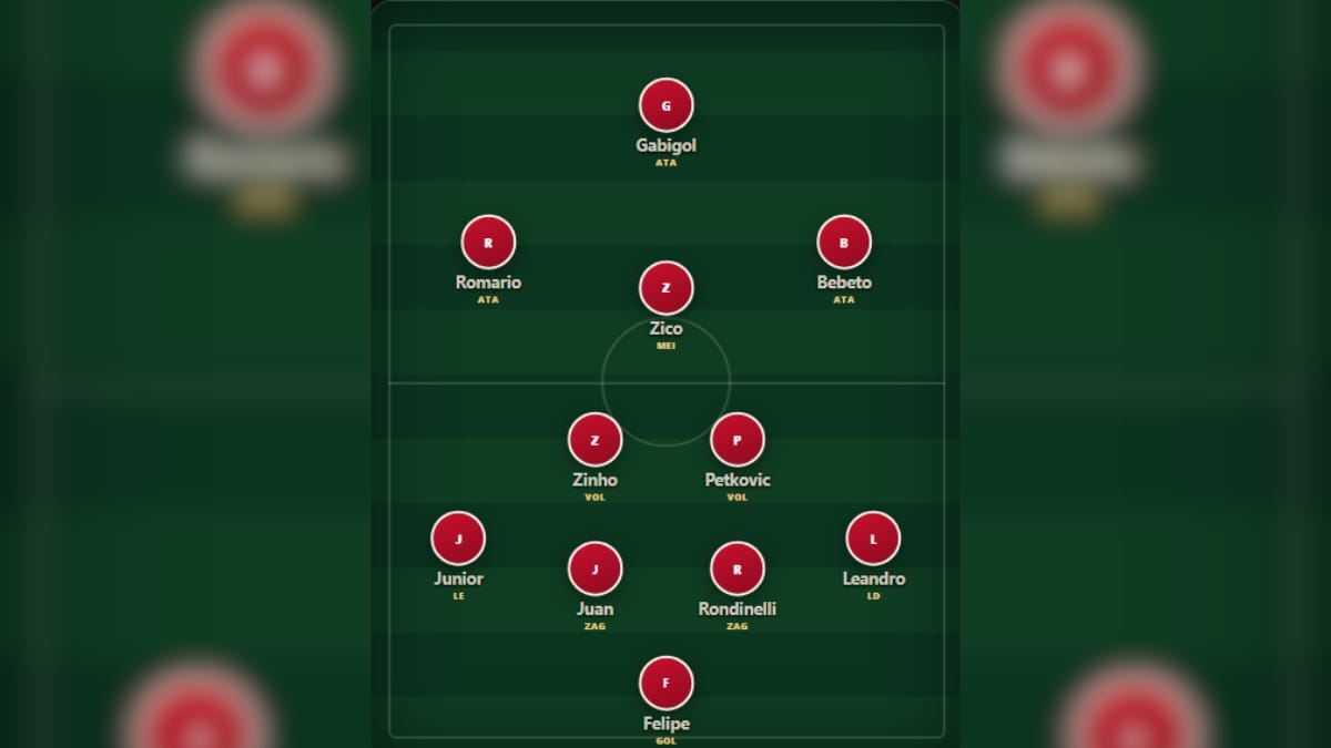 Flamengo lançou o jogo 6 a 1, gratuito para torcedores (Foto: 6a1, Reprodução)