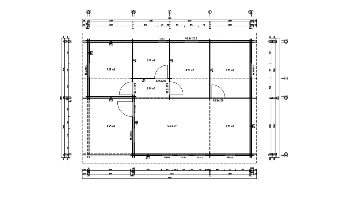 A casa de madeira pré-fabricada que custa o mesmo que um carro e tem 3 quartos, varanda e 70 metros quadrados