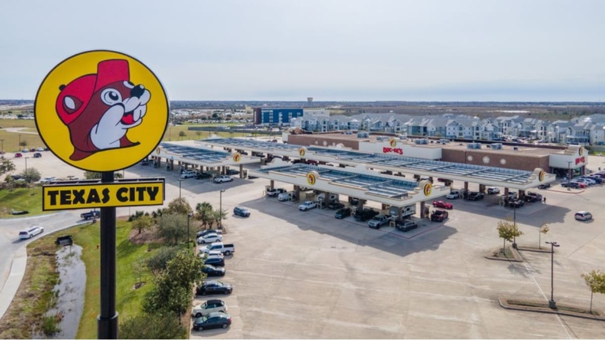 A famosa rede de combust&iacute;vel Buc-ee's (Foto: Divulga&ccedil;&atilde;o, Buc-ee's)