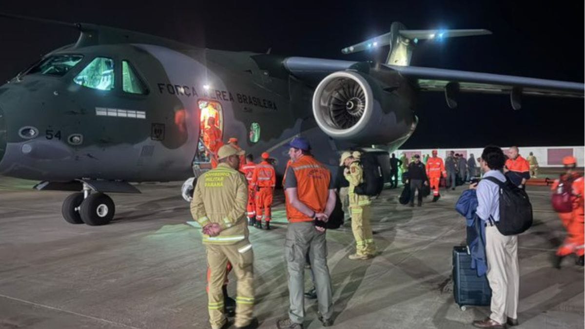 Brasil leva força-tarefa para Venezuela (Foto: Agência GOV, NSC Total)
