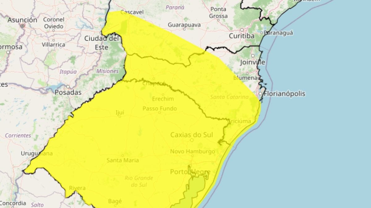Alerta do Inmet
