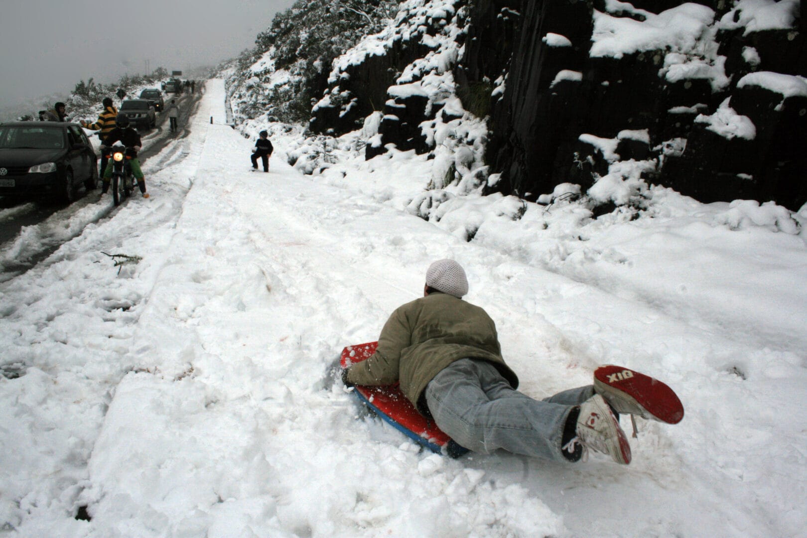 Neve hist&oacute;rica em SC