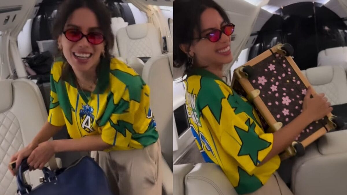 Anitta manda indireta a caminho da Copa do Mundo Tudo isso sem tigrinho