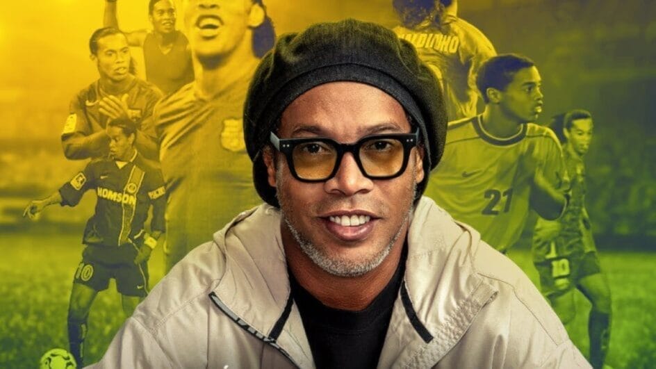Ronadinho assinou com o clube da Itália (Foto: Netflix, Reprodução)