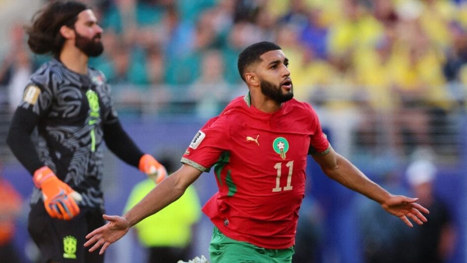Saibari fez golaço contra o Brasil na estreia da Copa (Foto: REUTERS)