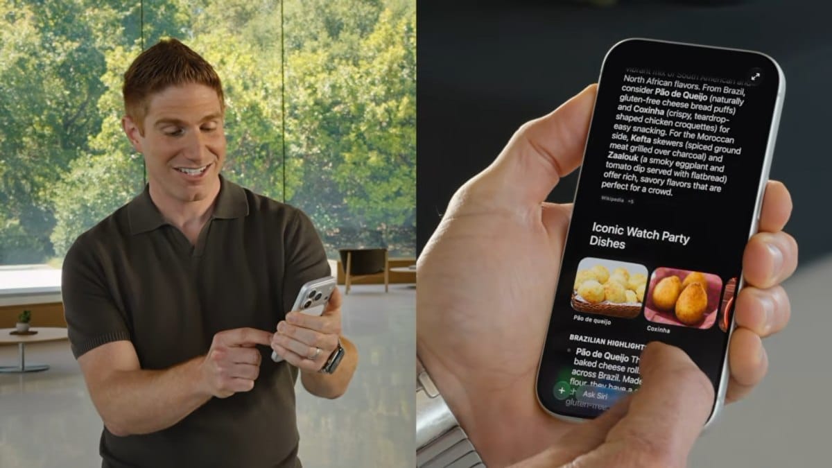 Atualização permite que Siri funcione como o ChatGPT e pesquise nos apps (Foto: Reprodução)