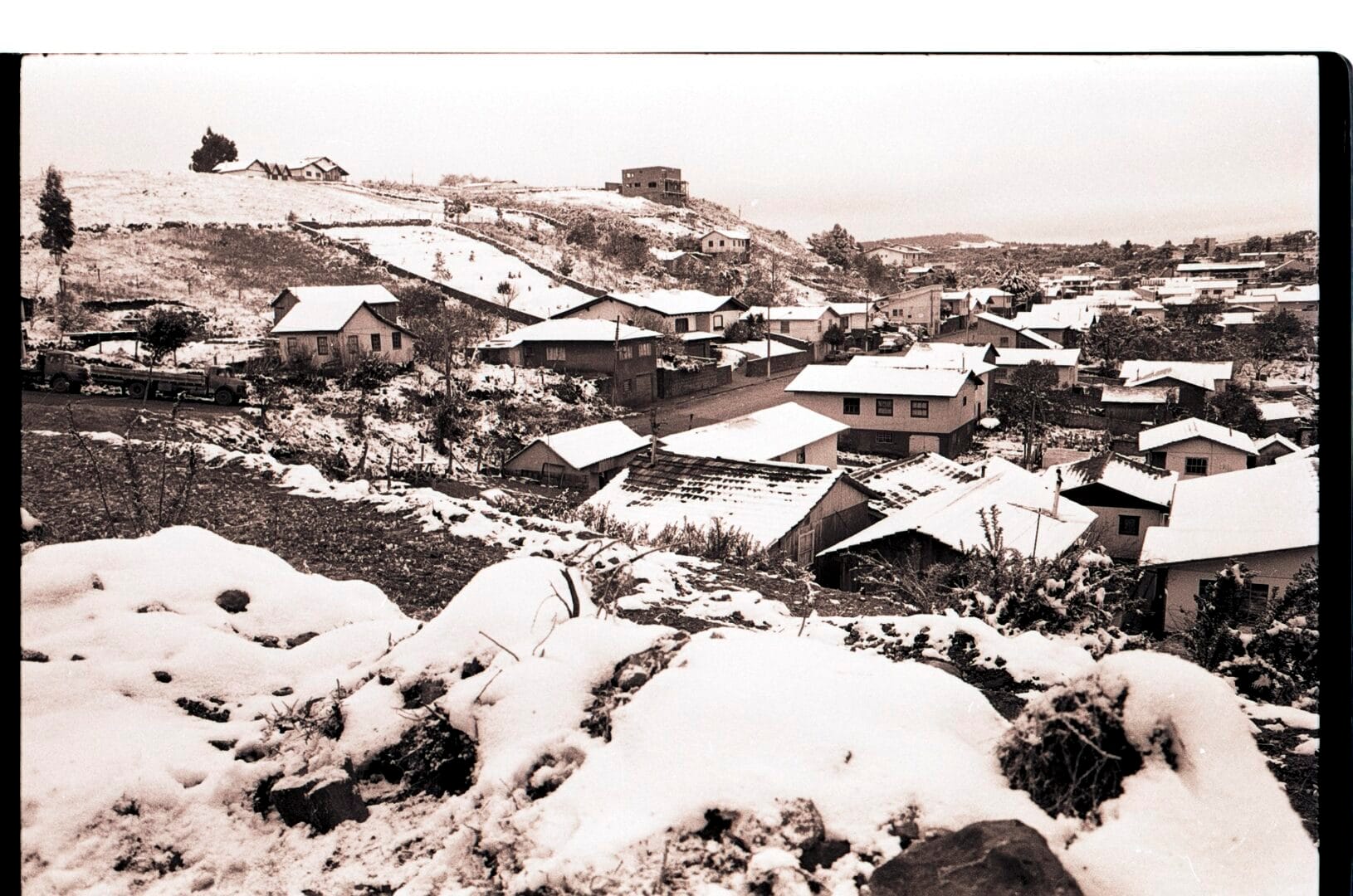 Neve hist&oacute;rica em SC