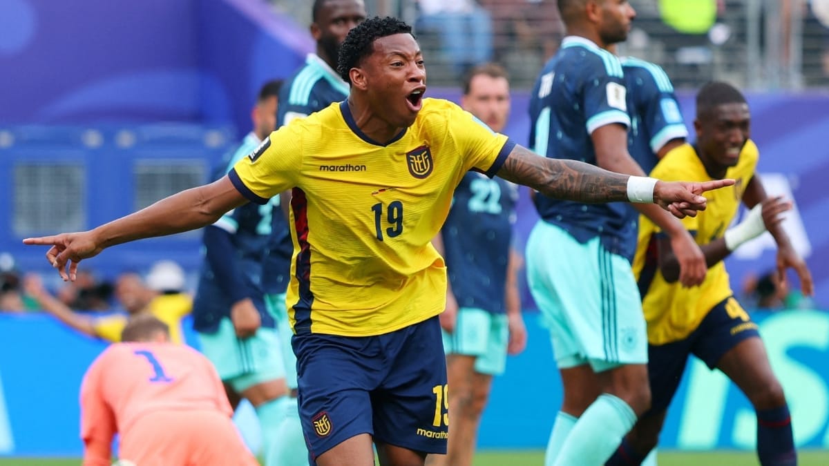 Gonzalo Plata marcou o gol da vit&oacute;ria do Equador (Foto: REUTERS)
