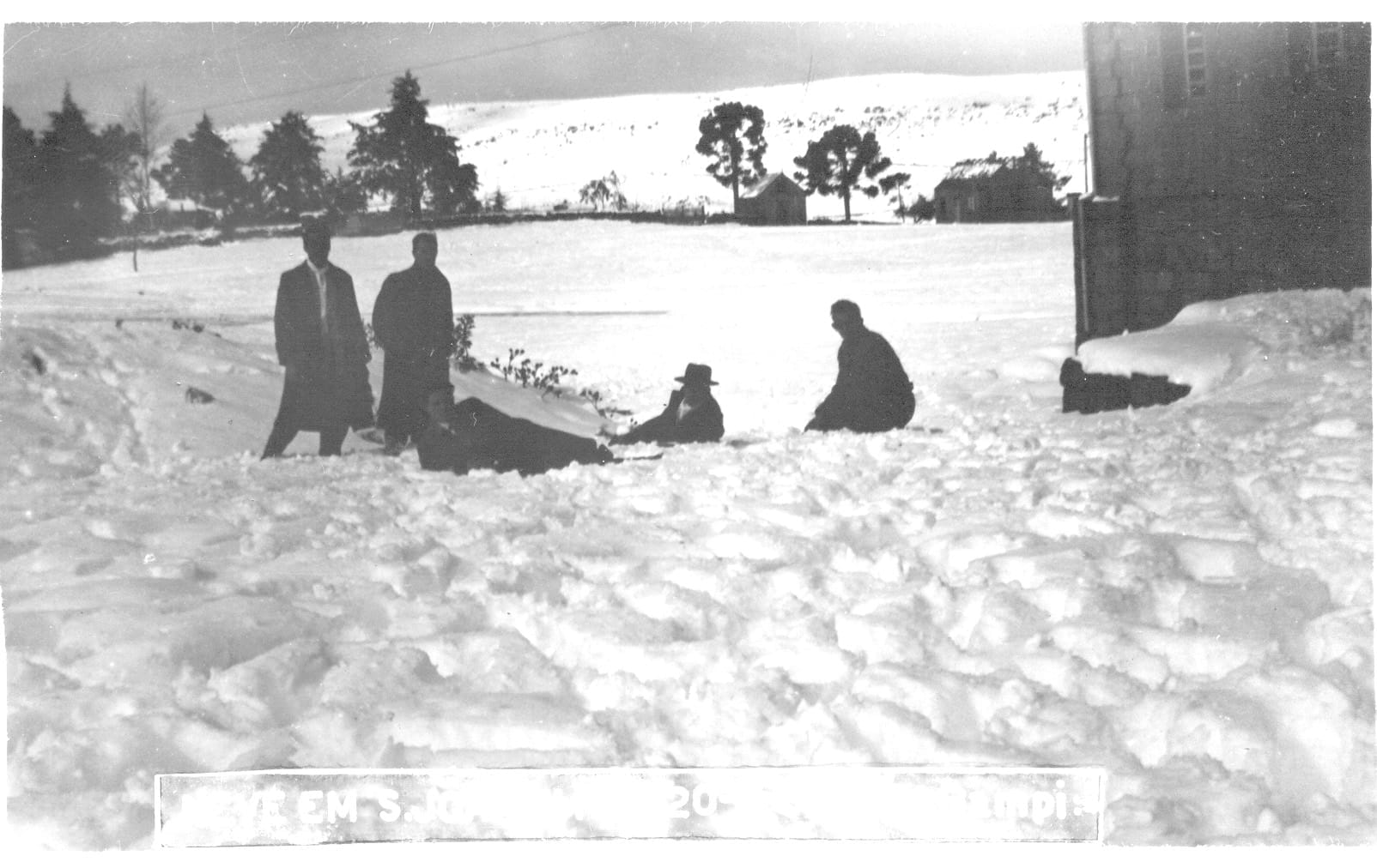 Neve hist&oacute;rica em SC