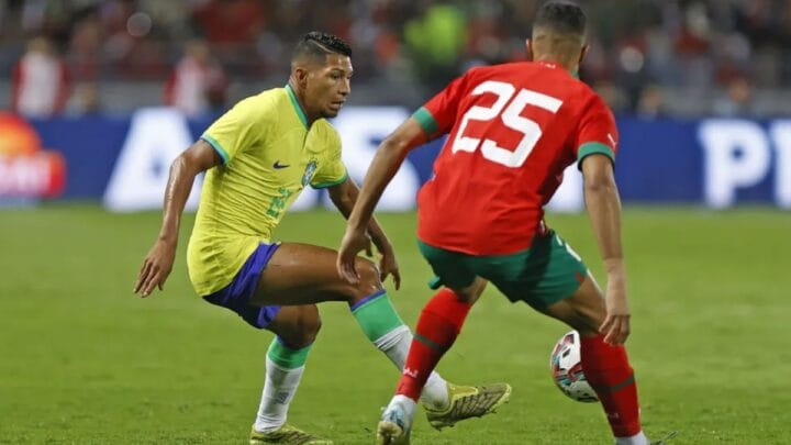 Último amistoso entre Marrocos e Brasil foi em 2023 (Foto: Rafael Ribeiro, CBF)