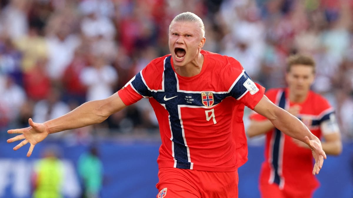 Haaland é a grande estrela da Noruega na Copa (Foto: IMAGN IMAGES via Reuters)