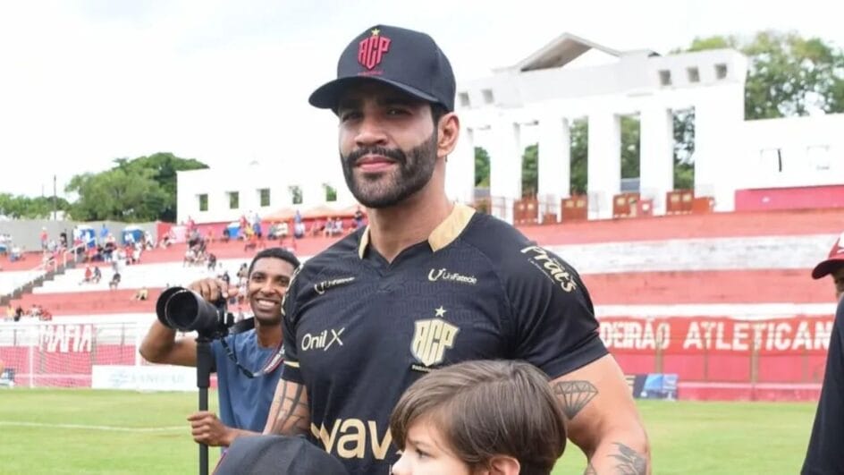 Gusttavo Lima é sócio majoritário da SAF do clube paranaense (Foto: Thamela Quirino, Paranavaí)