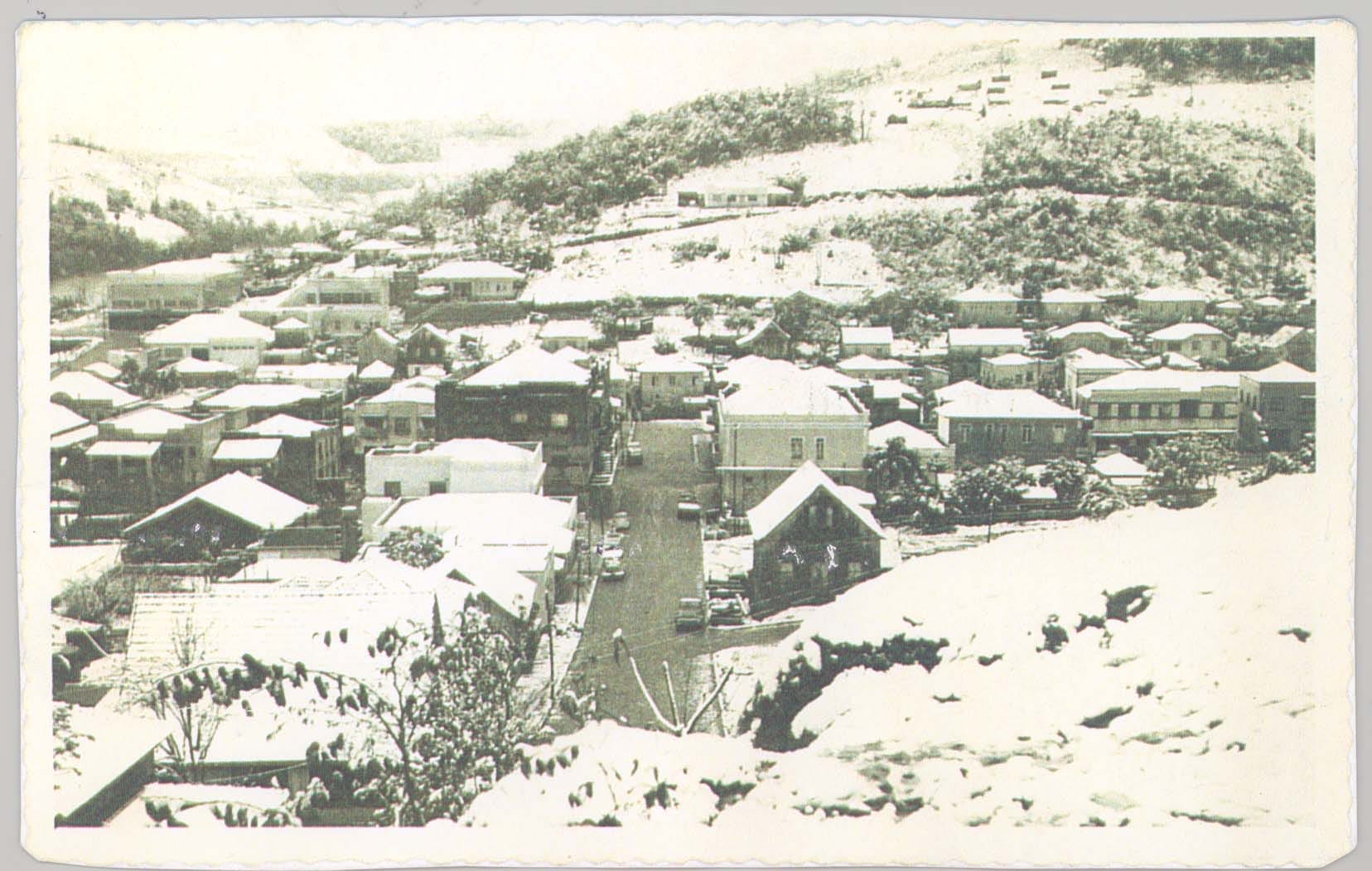 Neve hist&oacute;rica em SC