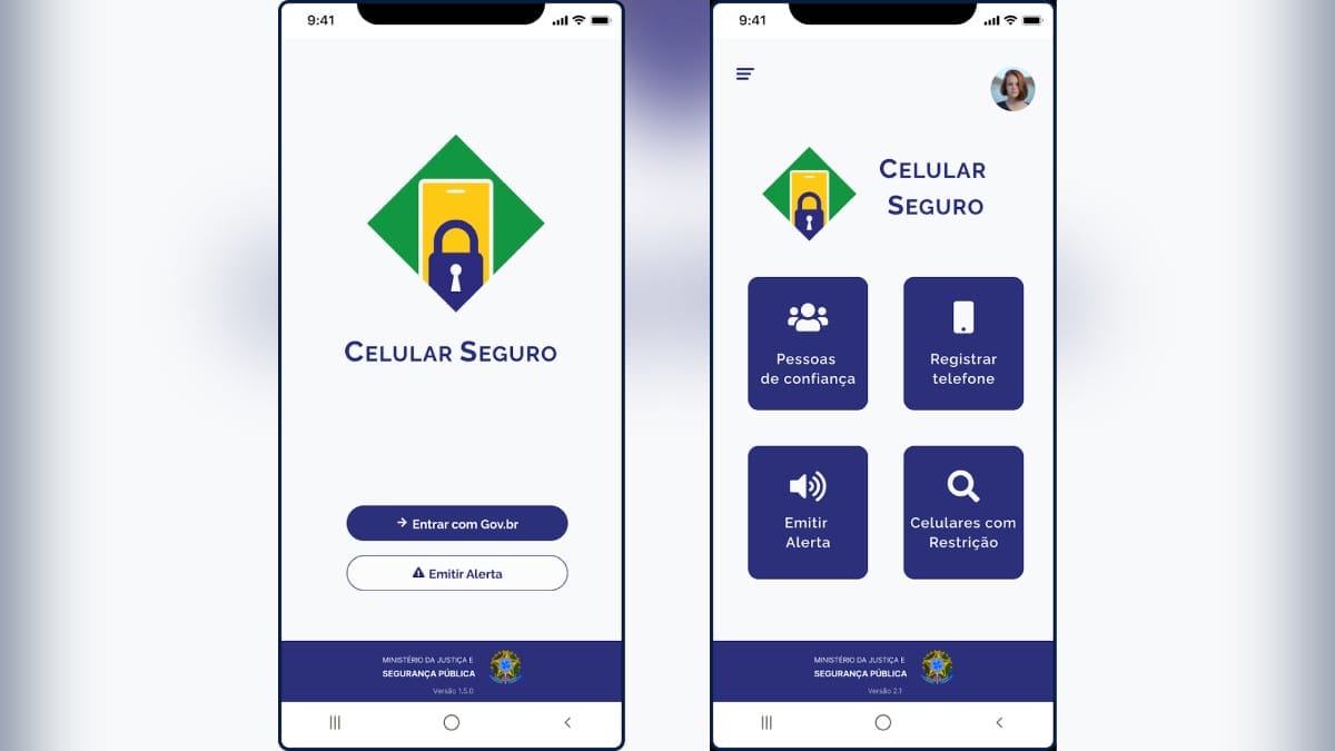 Celular Seguro, app do governo que permite bloqueio de celular sem download (Foto: Reprodução)