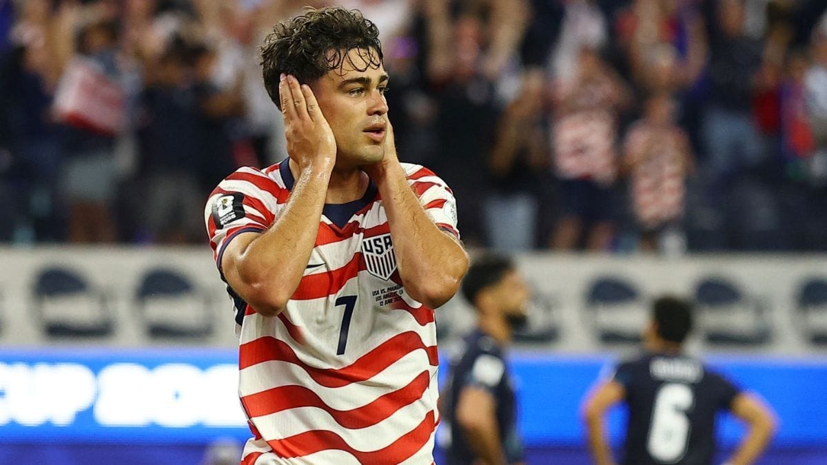 Estados Unidos venceram o Paraguai com goleada (Foto: REUTERS, Lisi Niesner)