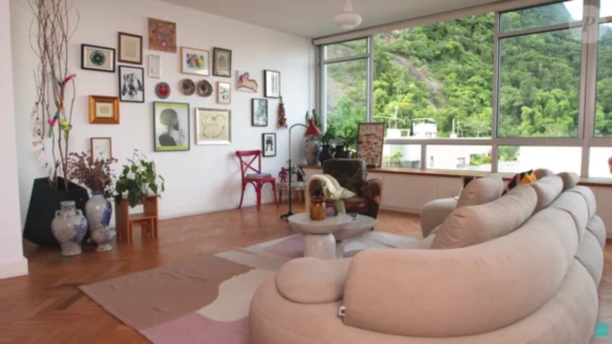 Apartamento de Leticia Colin e Michel Melamed na Lagoa no Rio de Janeiro
