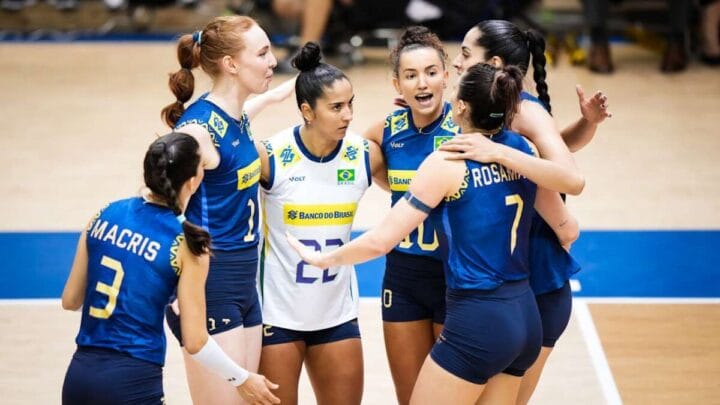 Seleção Brasileira feminina estreia contra Países Baixos na primeira semana da VNL (Foto: Divulgação, FIVB)