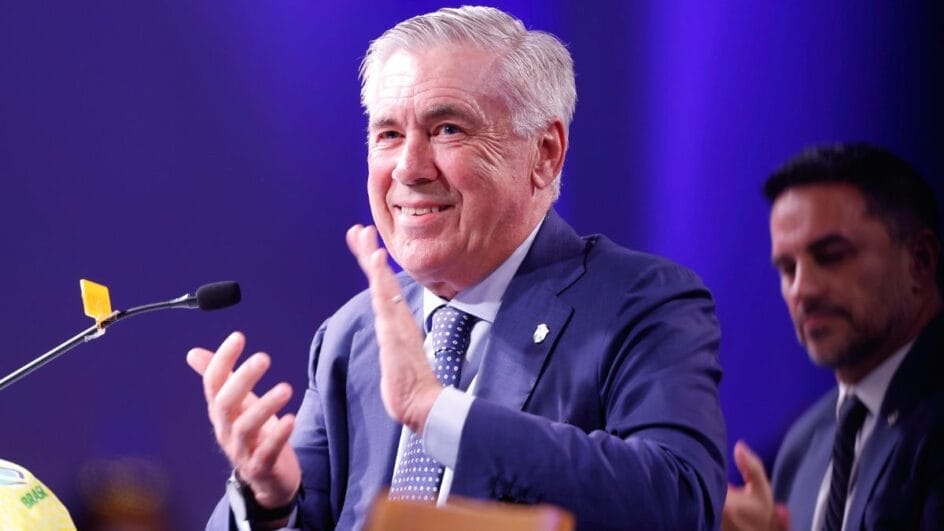Técnico Carlo Ancelotti é o treinador da Seleção Brasileira (Foto: Rafael Ribeiro, CBF)