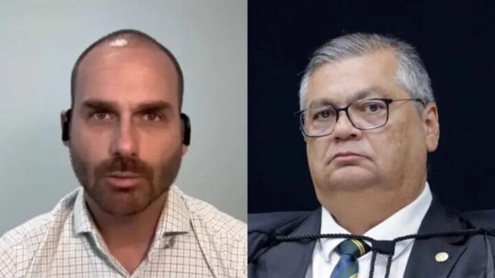 Eduardo Bolsonaro e Flavio Dino