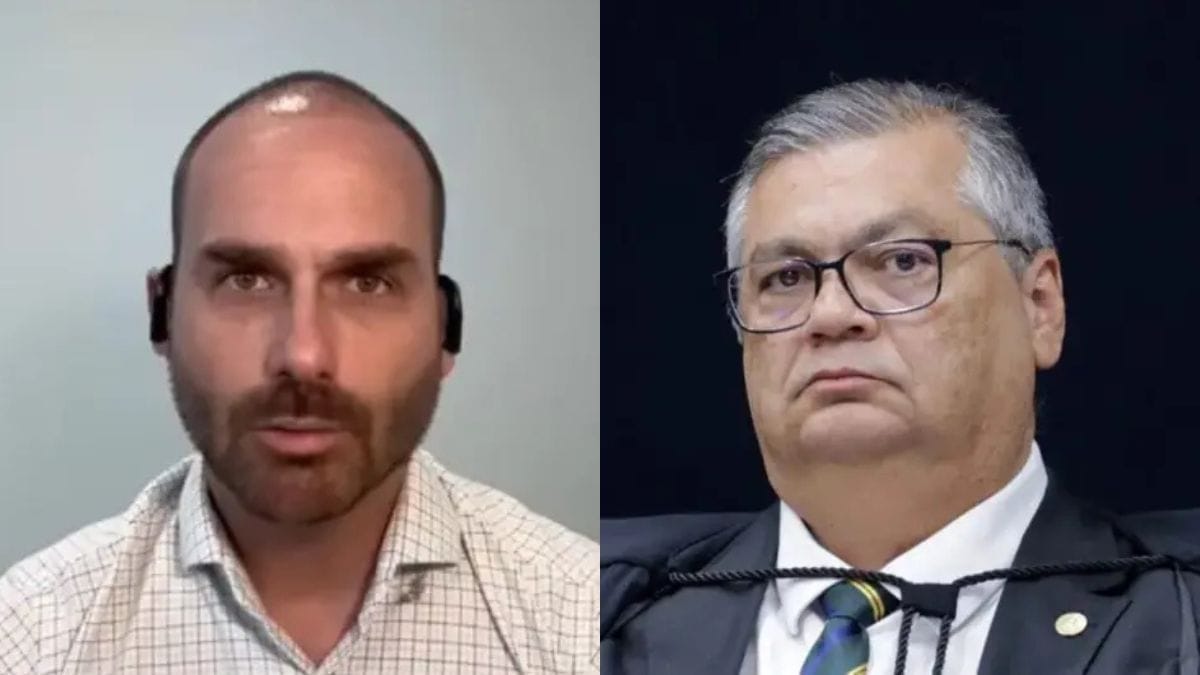 Eduardo Bolsonaro e Flavio Dino