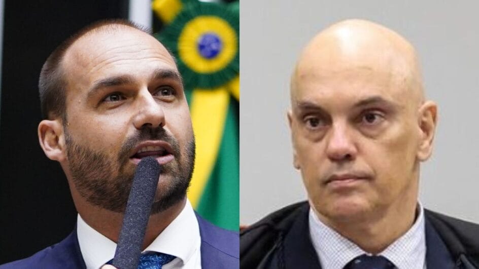 Moraes libera julgamento de ação contra Eduardo Bolsonaro no STF
