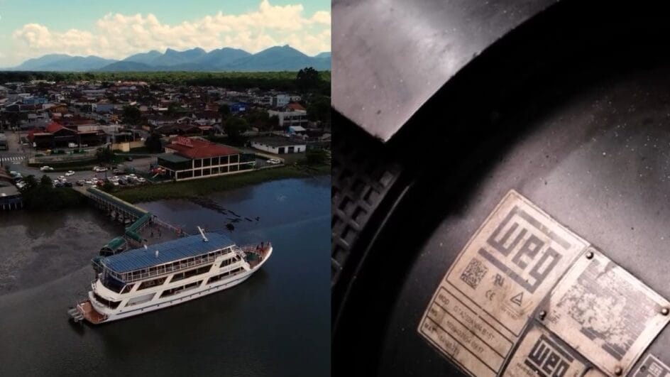 barco príncipe em joinville