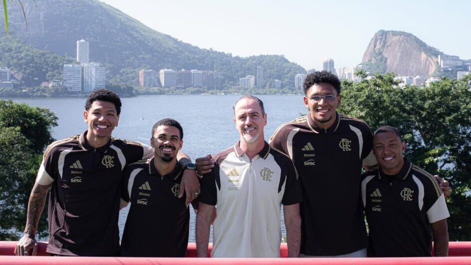 Novos nomes já se apresentaram na Gávea (Foto: Paula Reis, Flamengo)