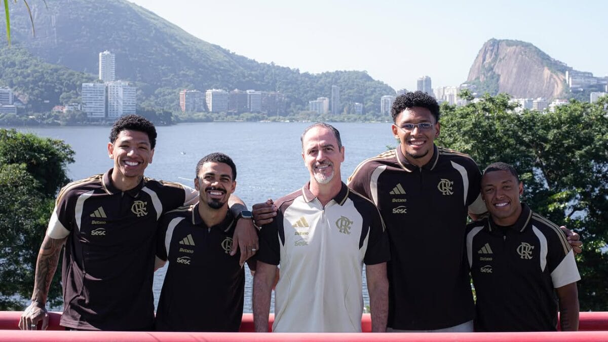 Novos nomes já se apresentaram na Gávea (Foto: Paula Reis, Flamengo)