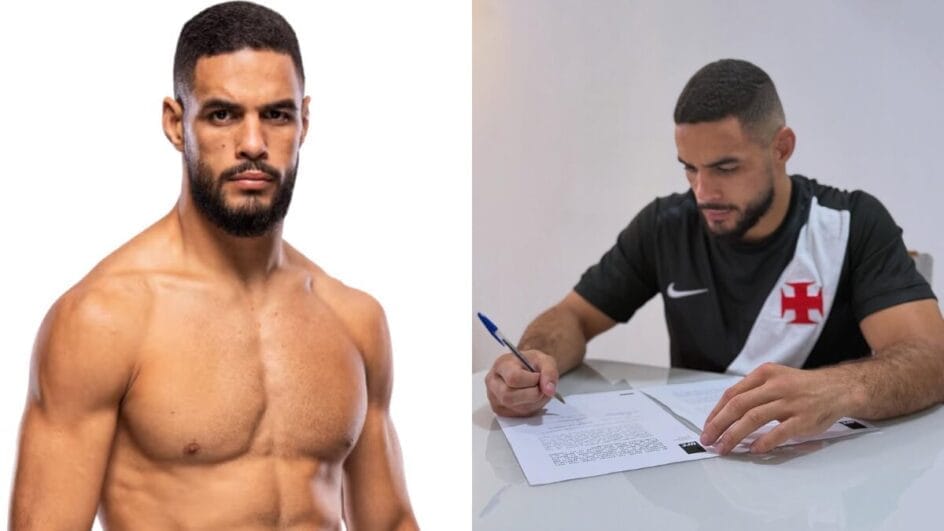 Gabriel "Marretinha" Bonfim é o atual quinto colocado dos meio-médios do UFC (Divulgação, UFC | Reprodução, Redes Sociais)