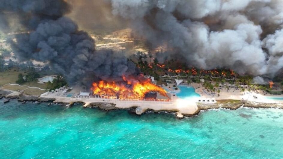 Incêndio em resort na República Dominicana