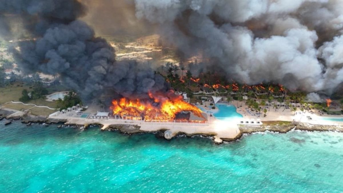 Incêndio em resort na República Dominicana