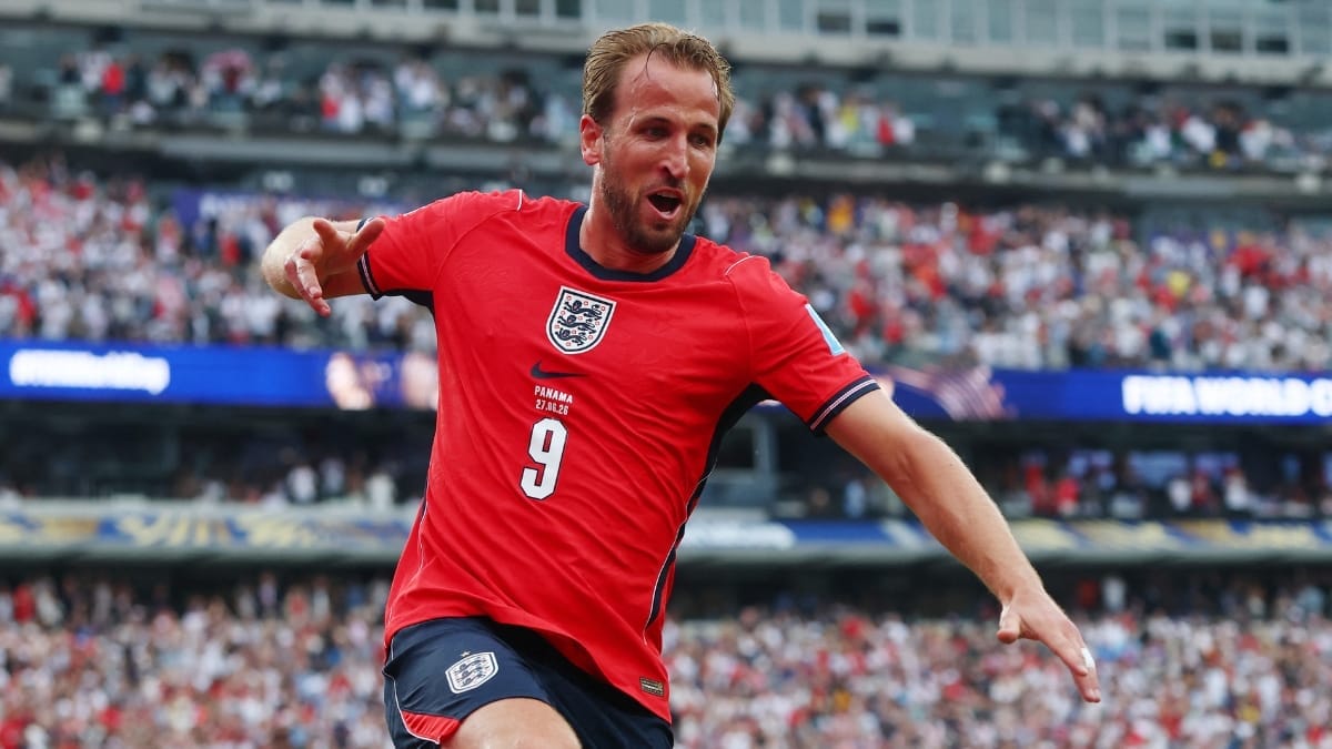 Harry Kane marcou um dos gols da sele&ccedil;&atilde;o inglesa (Foto: REUTERS)