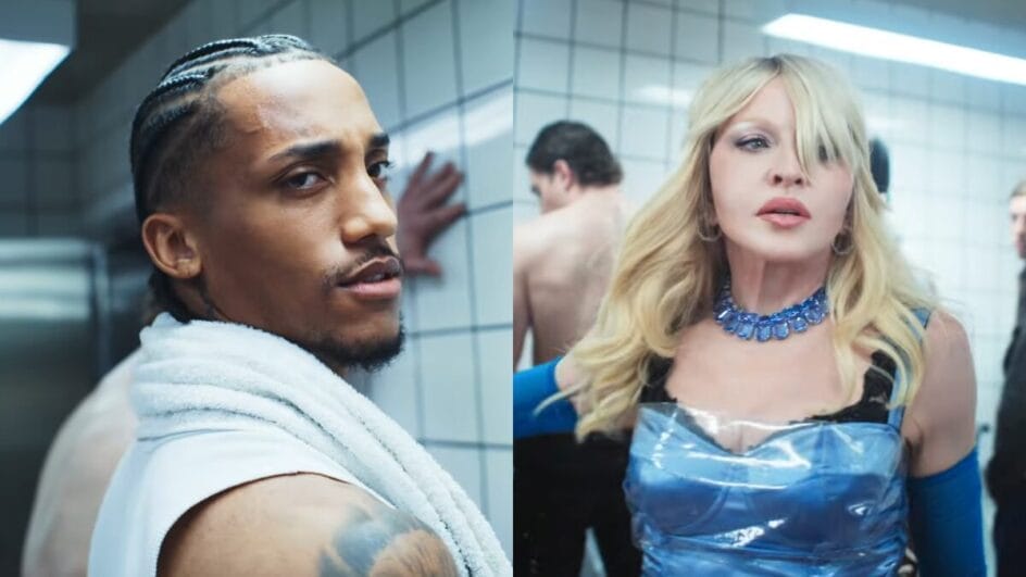 João Pedro aparece em curta de Madonna (Foto: Madonna, Reprodução, YouTube)