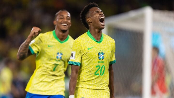 Estêvão é um dos principais nomes do ataque da seleção brasileira (Foto: Divulgação, CBF)