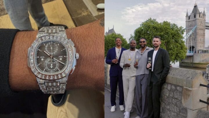 LeBron James participou de um encontro com jogadores em Londres (Foto: Reprodução, Redes Sociais)