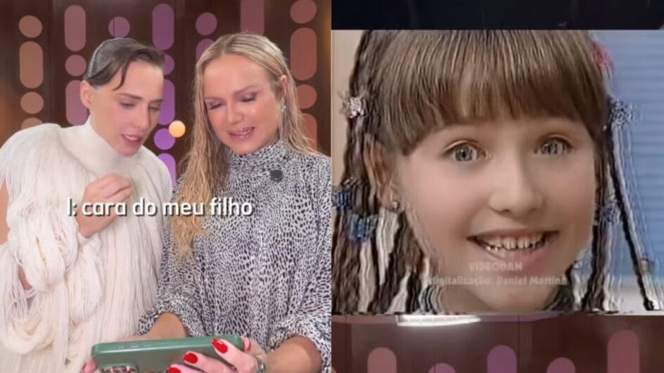 Leticia Colin reage a vídeo como bailarina da Eliana aos 9 anos É doido
