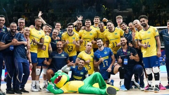 Seleção masculina de vôlei estreia nesta quarta-feira na VNL 2026 (Foto: CBV, Divulgação)
