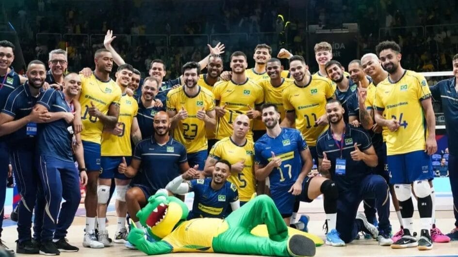 Seleção masculina de vôlei estreia nesta quarta-feira na VNL 2026 (Foto: CBV, Divulgação)