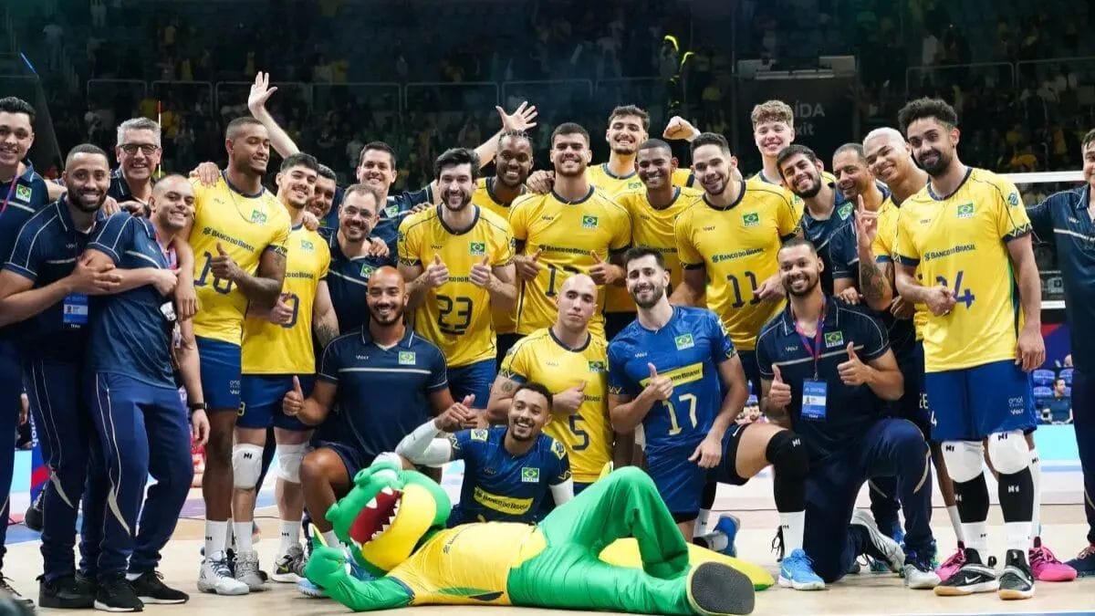 Seleção masculina de vôlei estreia nesta quarta-feira na VNL 2026 (Foto: CBV, Divulgação)