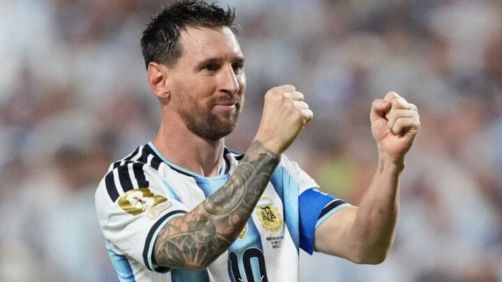 Lionel Messi chegou aos 16 gols em Copas do Mundo (Foto: Reuters, Jay Biggerstaff)