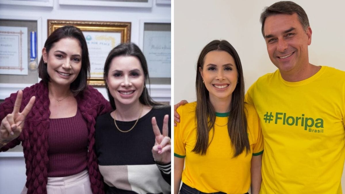 "Batalha diária": Michelle Bolsonaro usa caso de Carol de Toni em SC para explicar atrito com Flávio