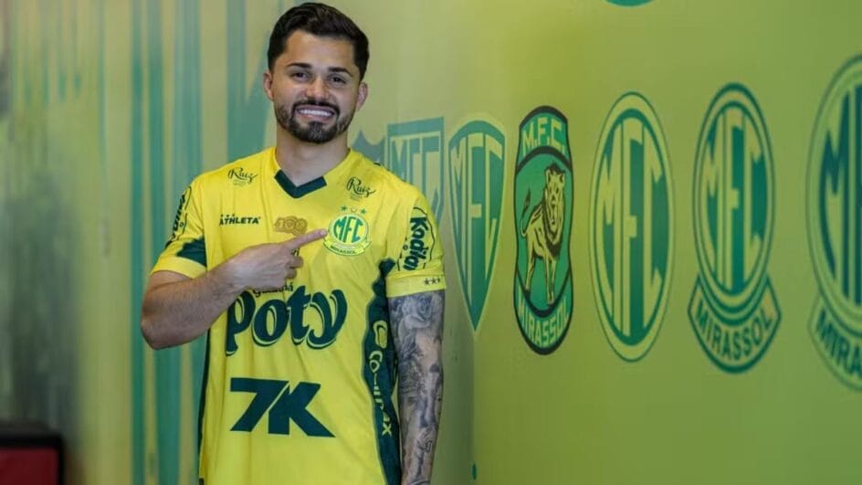 Alesson vai ser comprado em definitivo pelo Mirassol (Foto: JP Pinheiro, Agência Mirassol)