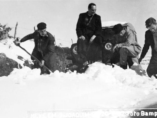 Neve hist&oacute;rica em SC