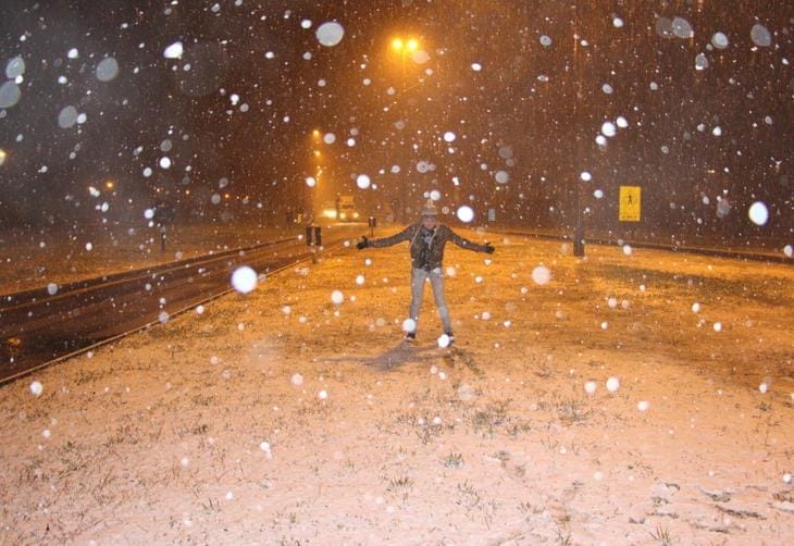 Neve hist&oacute;rica em SC