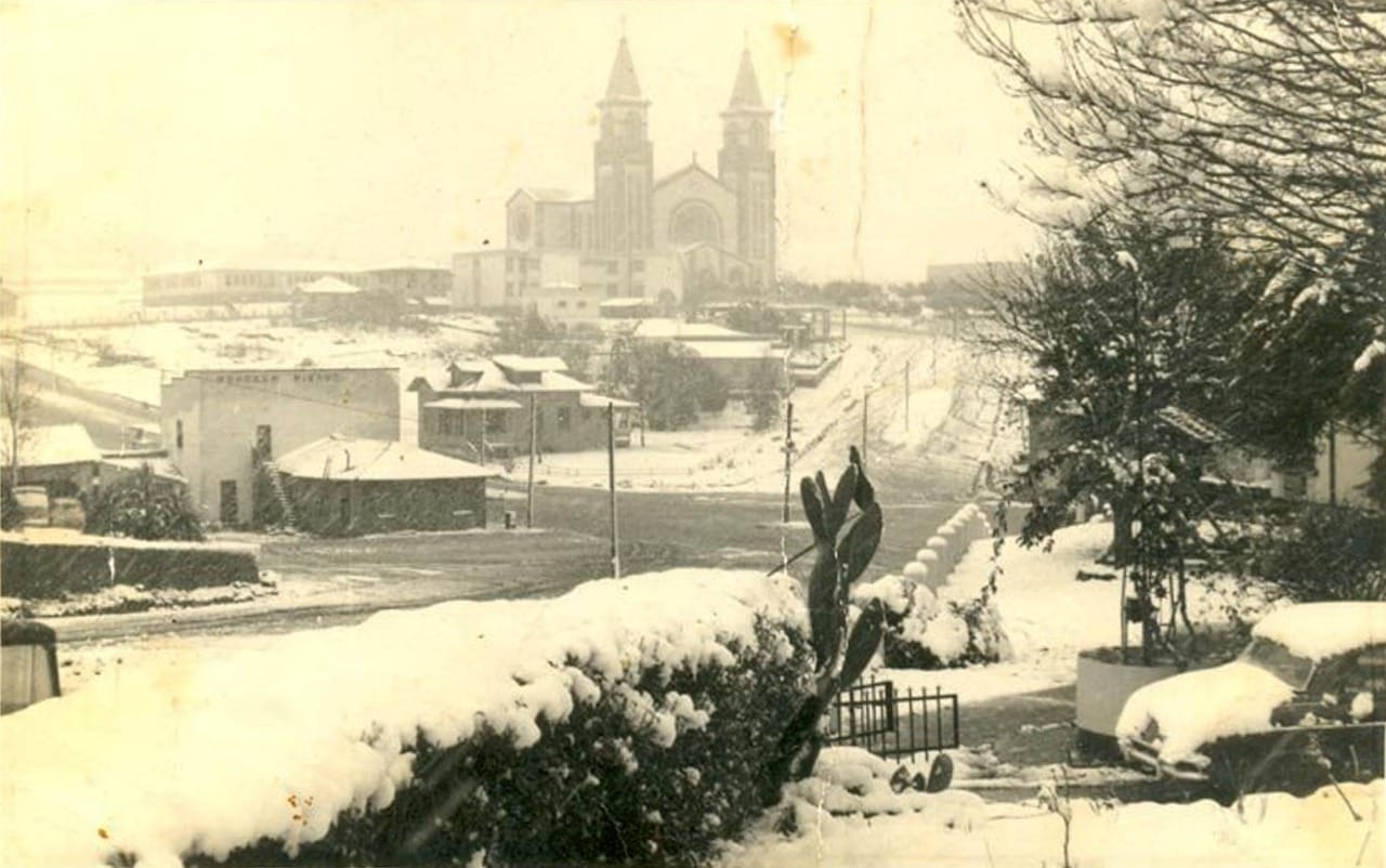 Neve hist&oacute;rica em SC