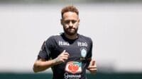 Neymar em treino da Seleção Brasileira (Foto: Rafael Ribeiro, CBF)